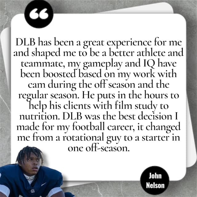 John Nelson testimonial